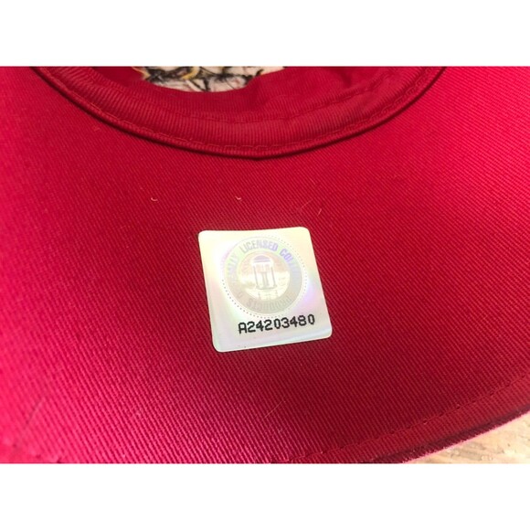 Maryland Terrapins Hat Starter Embroidered Logo Red Strapback Terps University - Picture 11 of 11